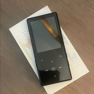 Portable Black Audio Player
